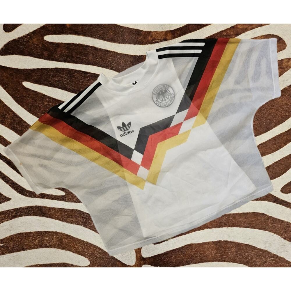 Adidas 2018 Archival Germany 1990 World Cup Home Jersey - Matthaus #10 Womens